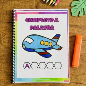 Apostila Complete a Palavra com 30 Páginas